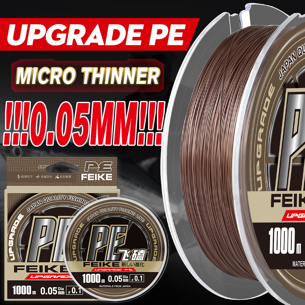 Ice Fishing Line - ZUKIBO 0.05mm Micro Fishing Lines Strands
