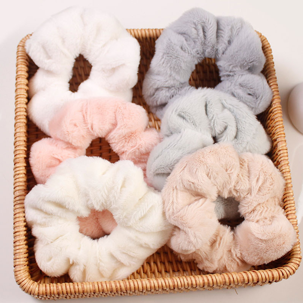 Freshwater Line - 6PCS Set Velvet Soft Elastic Hair