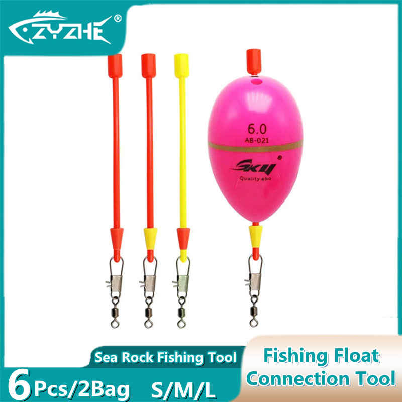 ZYZHE 6pcs/2Bags Sea Rock Fish - Saltwater Line recension och pris