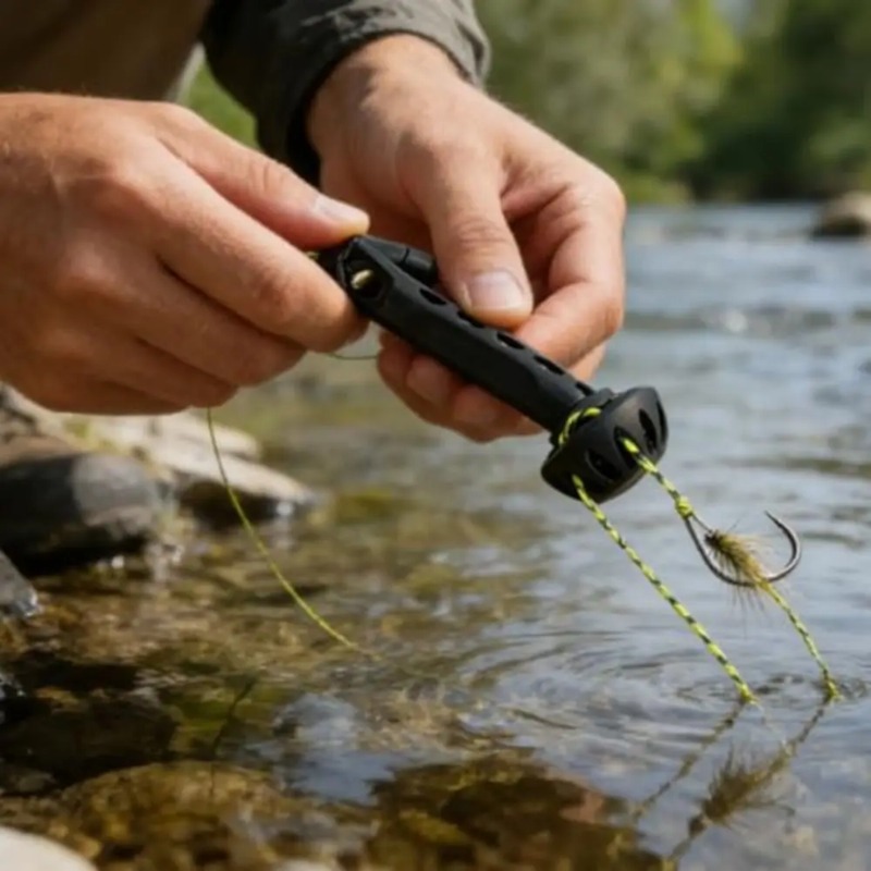 Magnetic Knot Tying Tool Flyin - Fishing Line Winder recension och pris