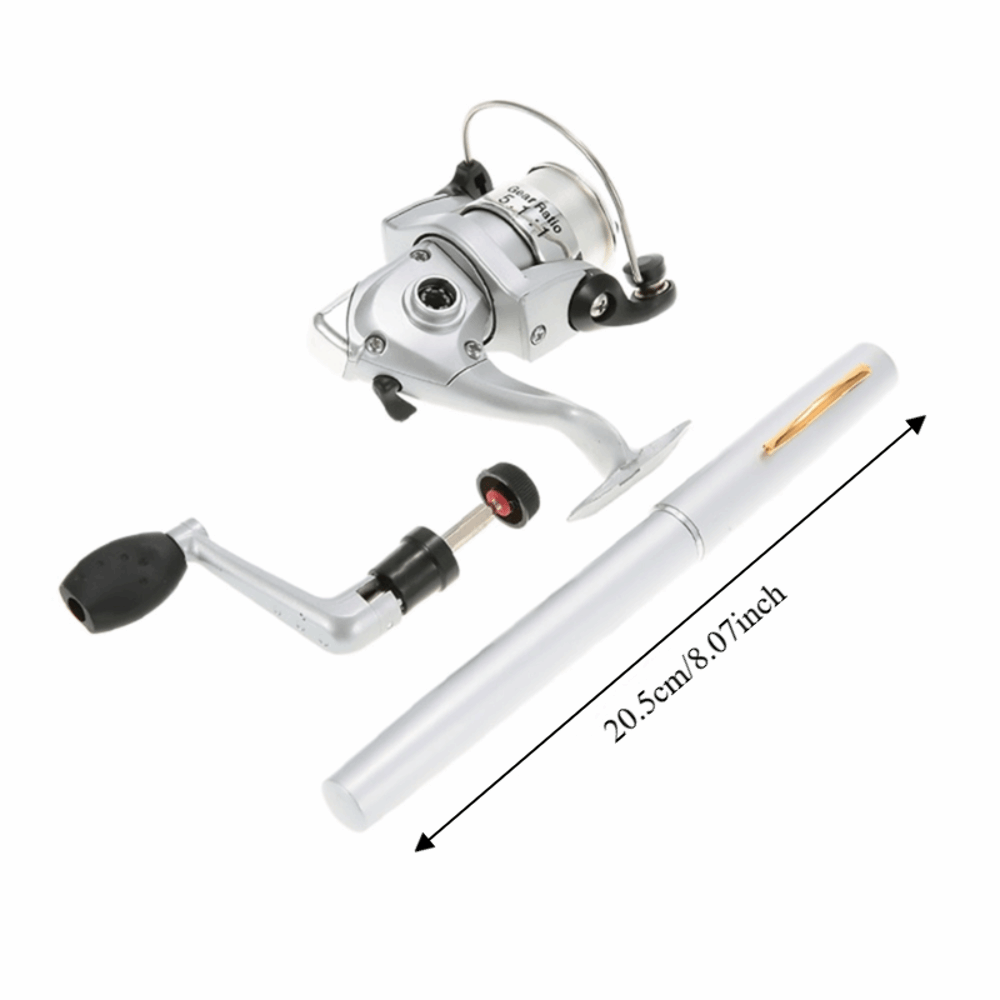 Portable Telescopic Pocket Fis - Fishing Line Spooler recension och pris