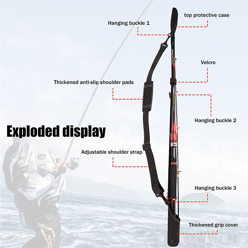 Adjustable Fishing Rod Storage - Fishing Line Spool recension och pris