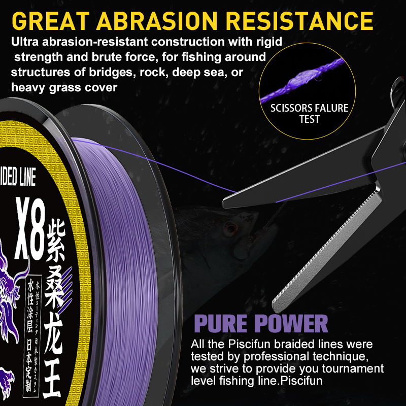 ZUKIBO ZISANG Braided FishingL - Ice Fishing Line recension och pris