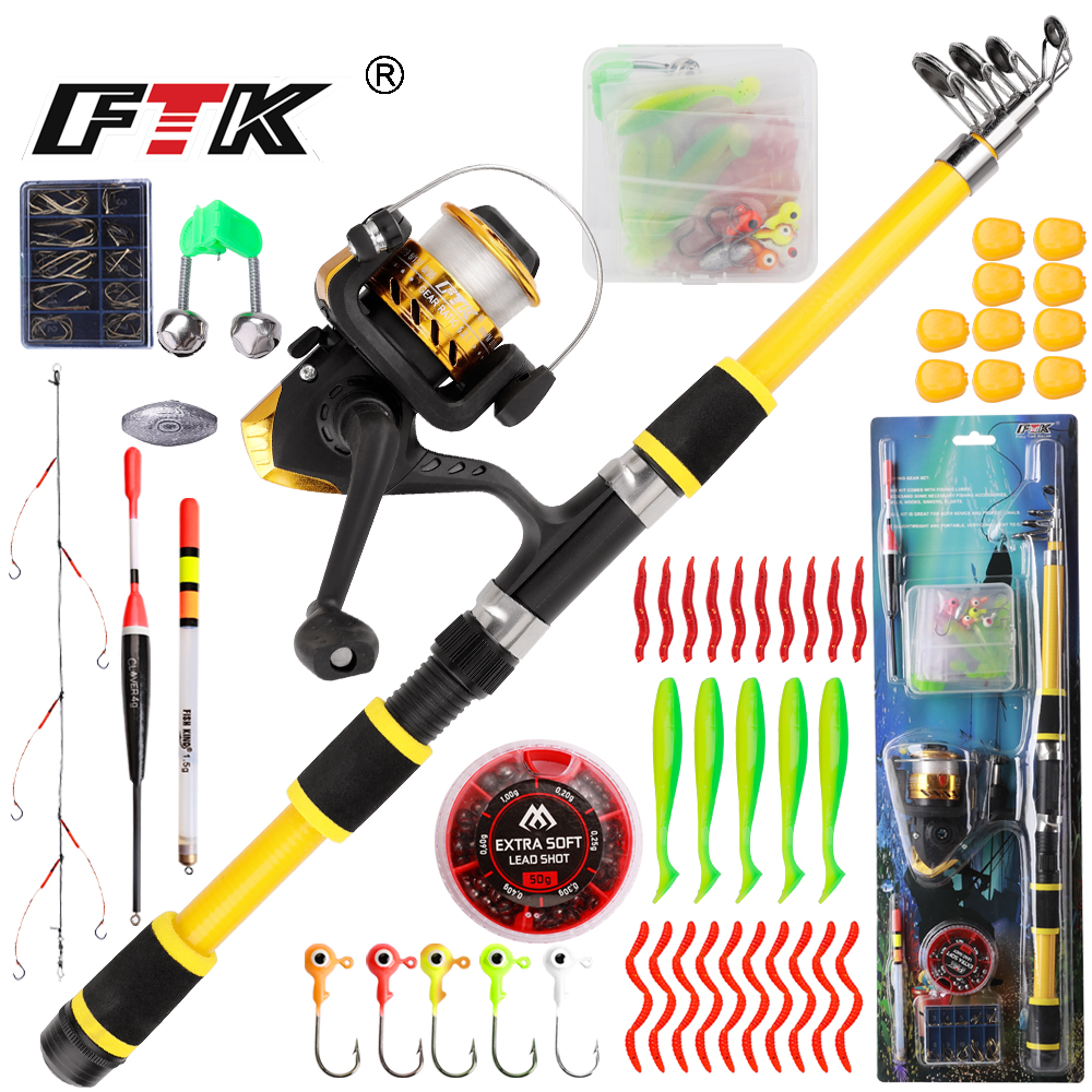 FTK 1.8m Fishing Rod and Reel  - Freshwater Line recension och pris
