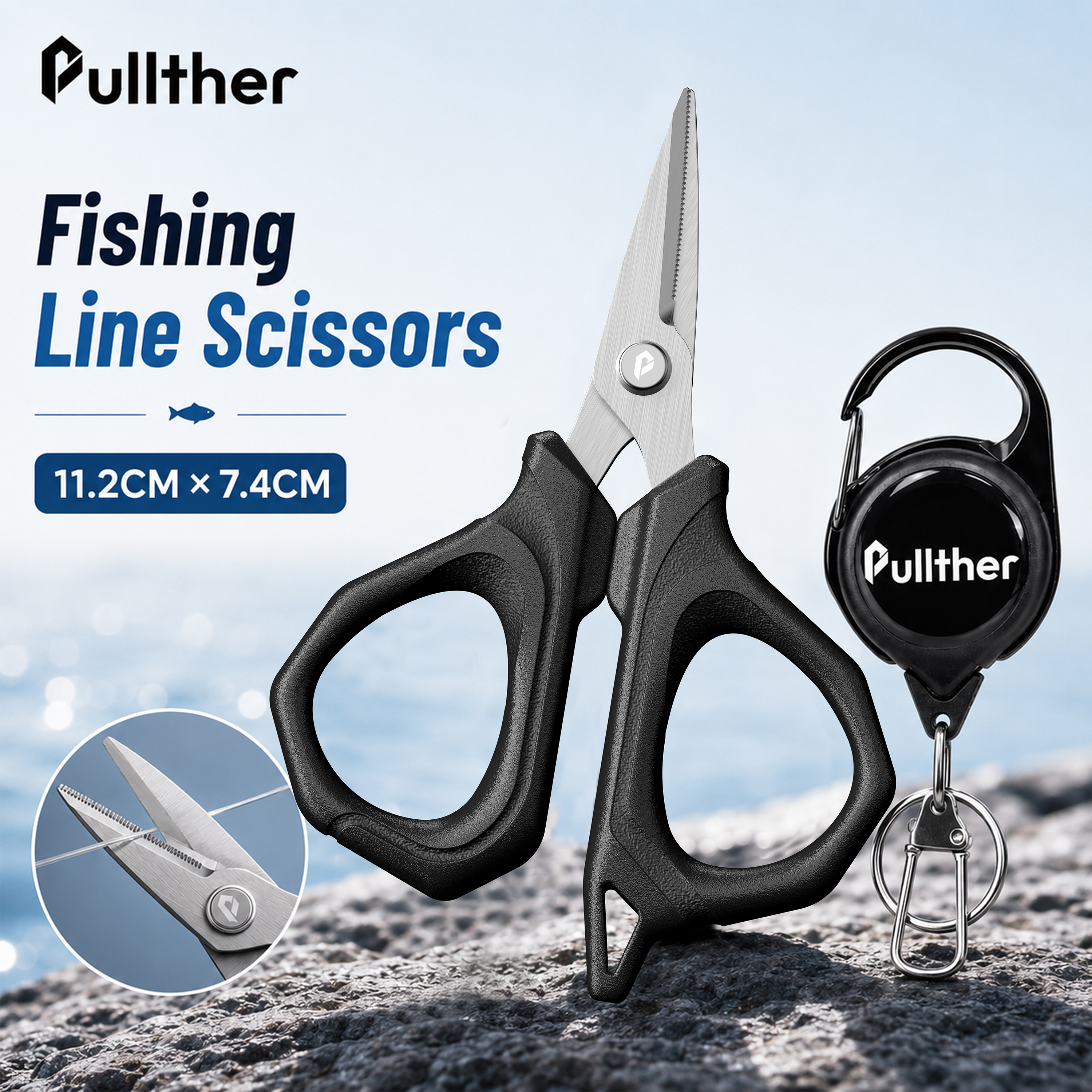 Fishing Scissors Stainless Ste - Fishing Line Cutter recension och pris