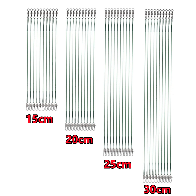 Stainless Steel Wire Trace Lea - Saltwater Line recension och pris