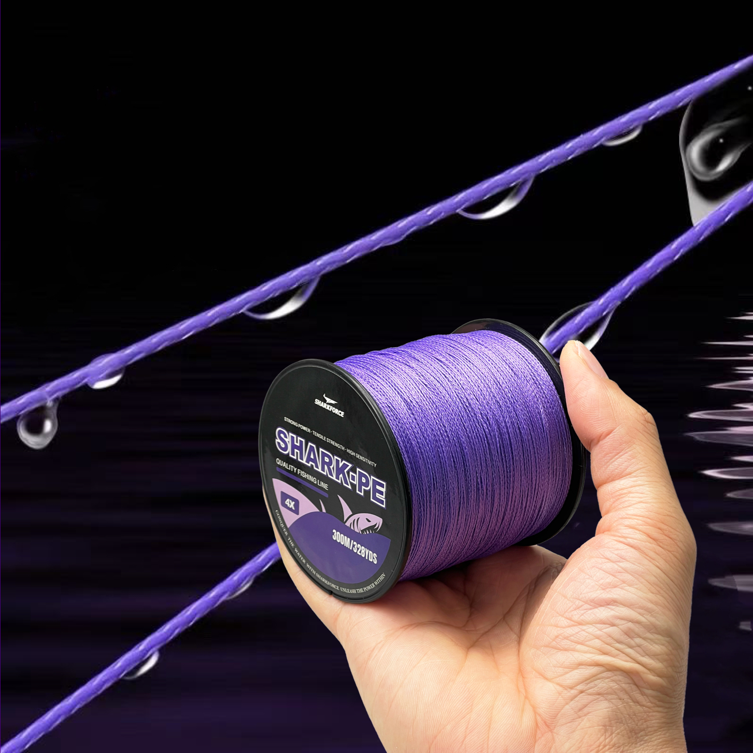 300m 4-strand Woven PE Fishing - Saltwater Line recension och pris