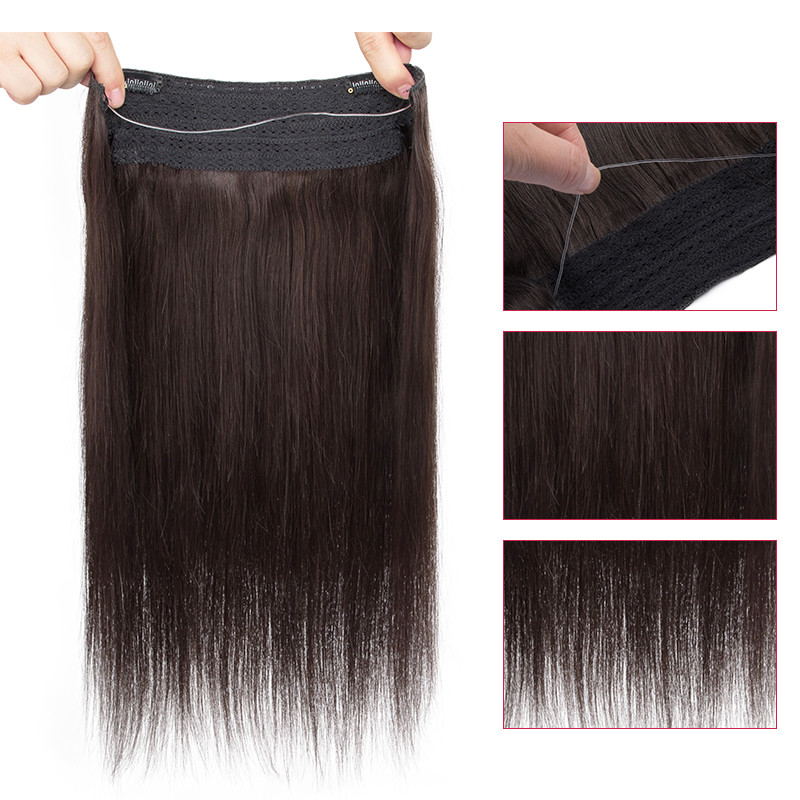 Clip in Hair Extension Real Hu - Tippet Line recension och pris