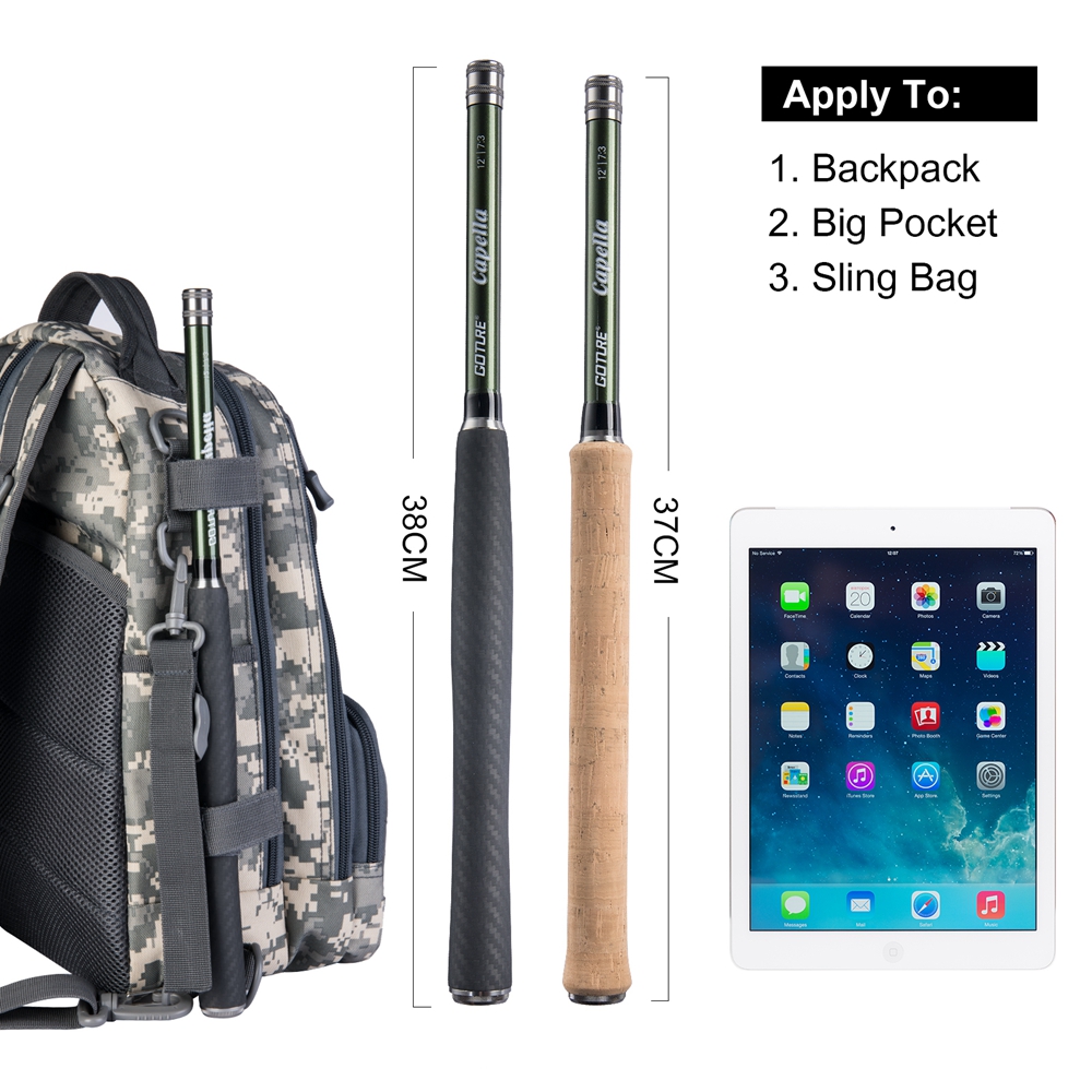 Goture Tenkara Fly Fishing Rod - Saltwater Line recension och pris
