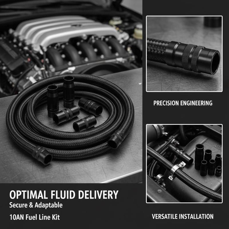 Fuel Hose Assembly 10FT For En - Braided Line recension och pris
