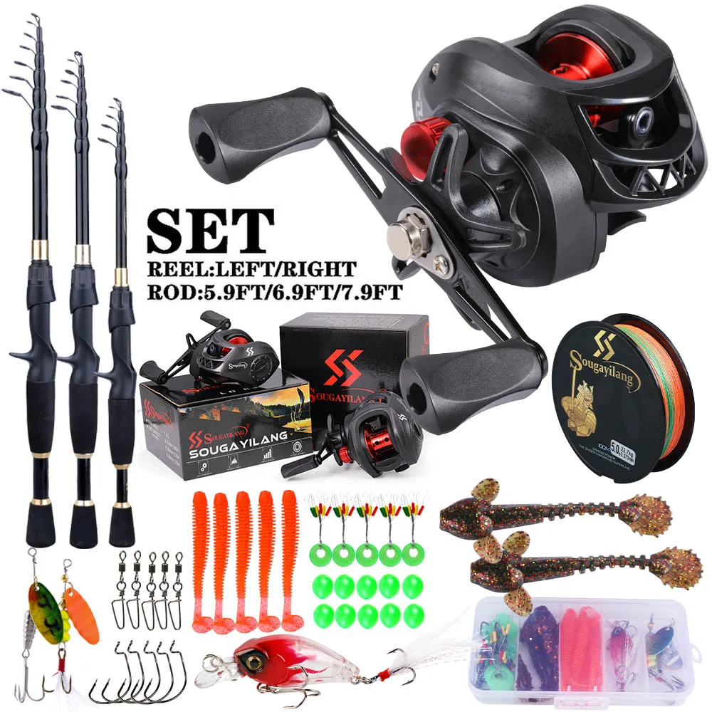 Sougayilang Fishing Rod and Re - Fishing Line Spooler recension och pris
