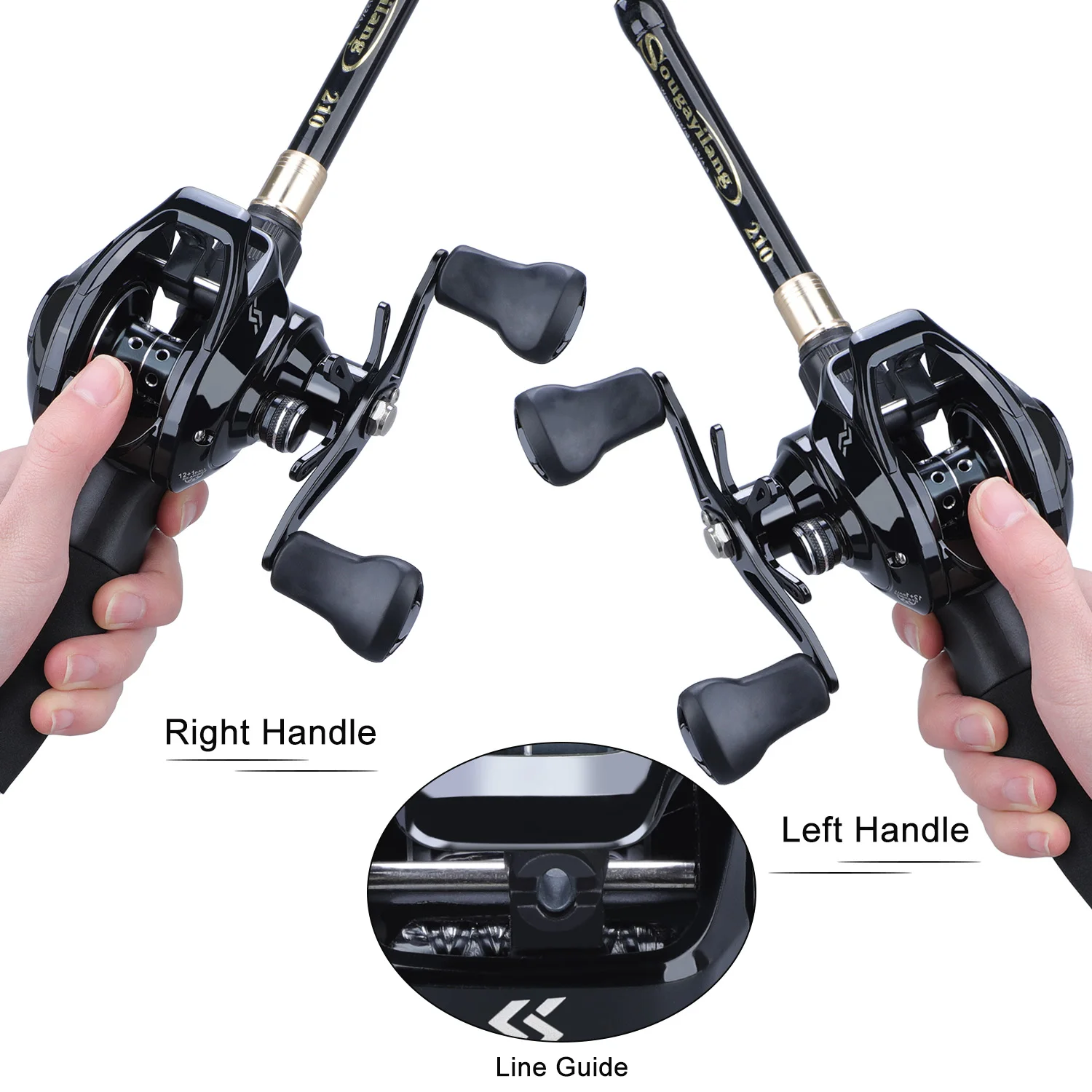 Sougayilang Fishing Rod and Re - Fishing Line Spooler recension och pris