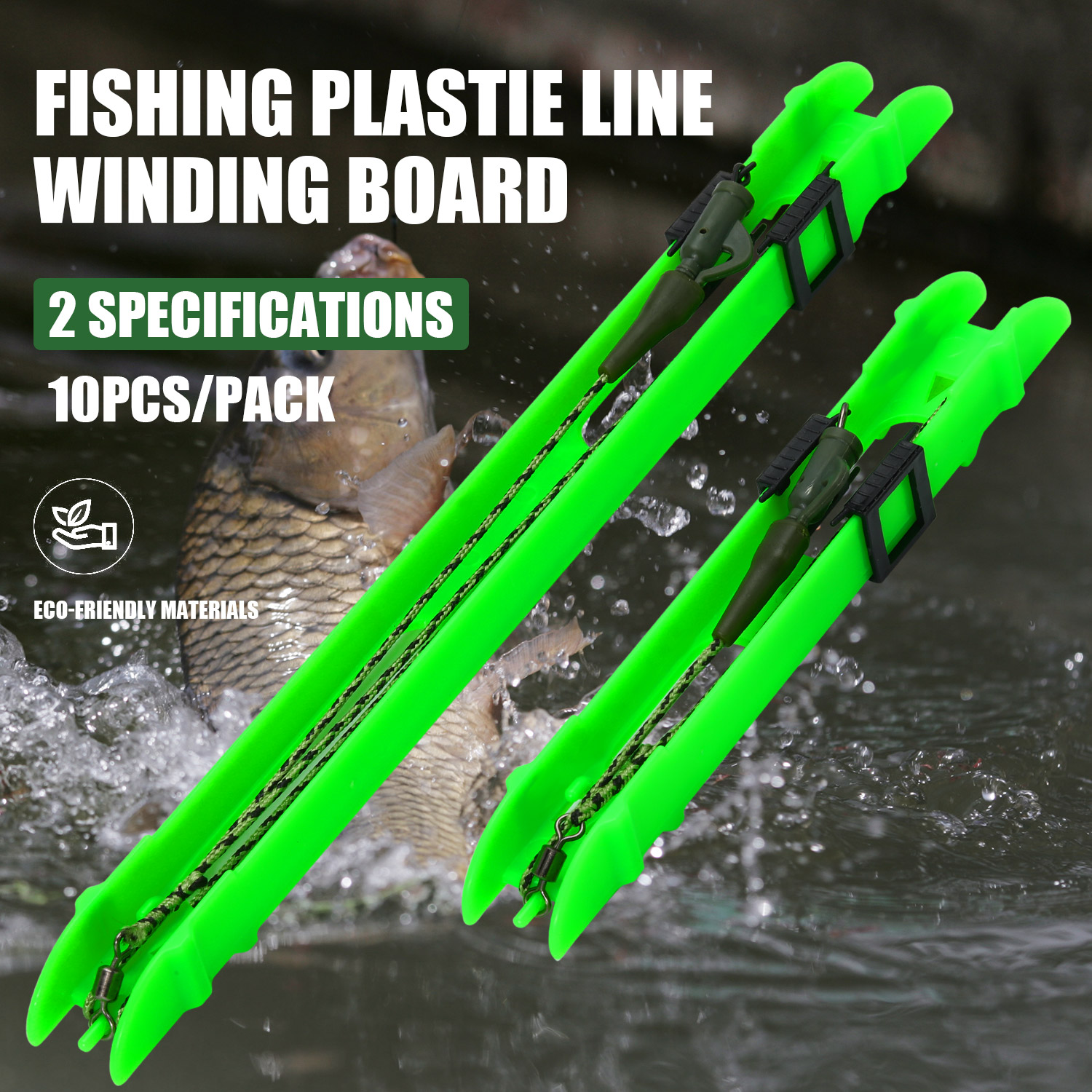 Sougayilang 10pcs Fishing Plas - Fishing Line Dispenser recension och pris