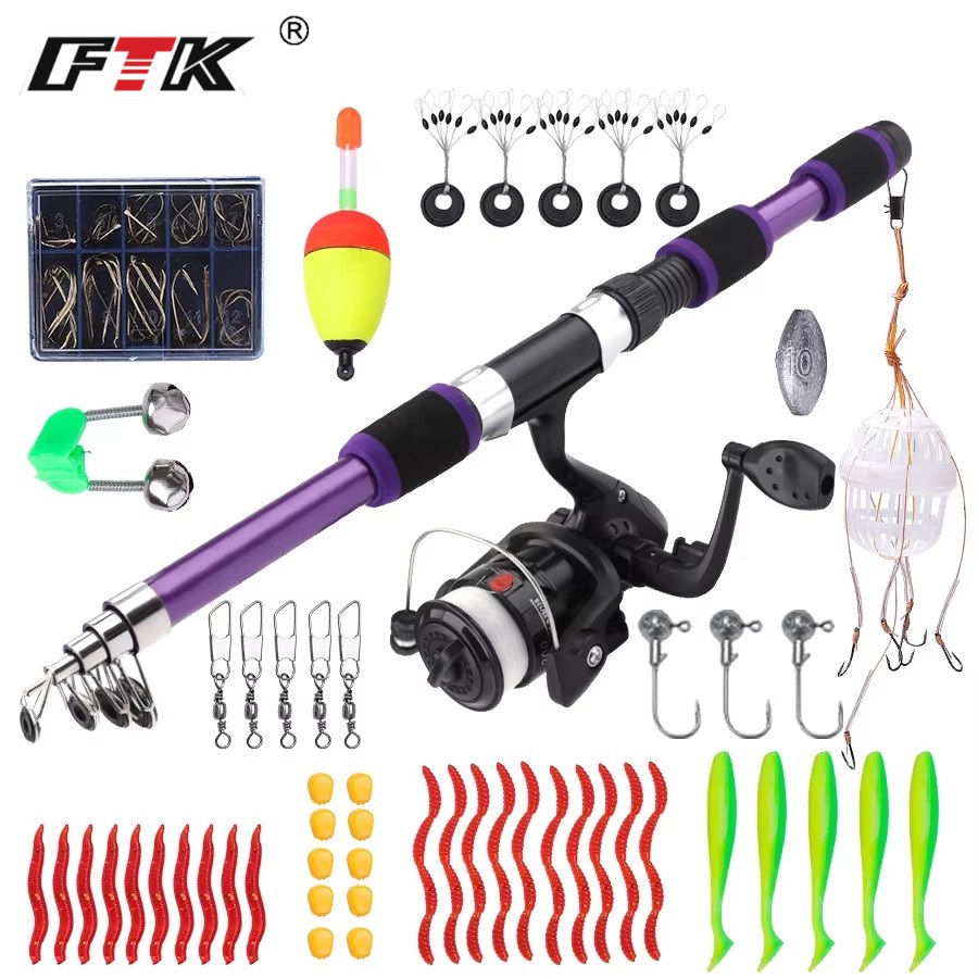 FTK 1.8M Portable Spinning Fis - Fishing Line Spooler recension och pris
