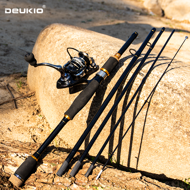 DEUKIO Fishing Rod Reel Combo  - Fishing Line Spooler recension och pris