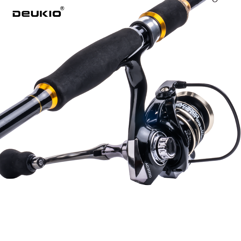 DEUKIO Fishing Rod Reel Combo  - Fishing Line Spooler recension och pris