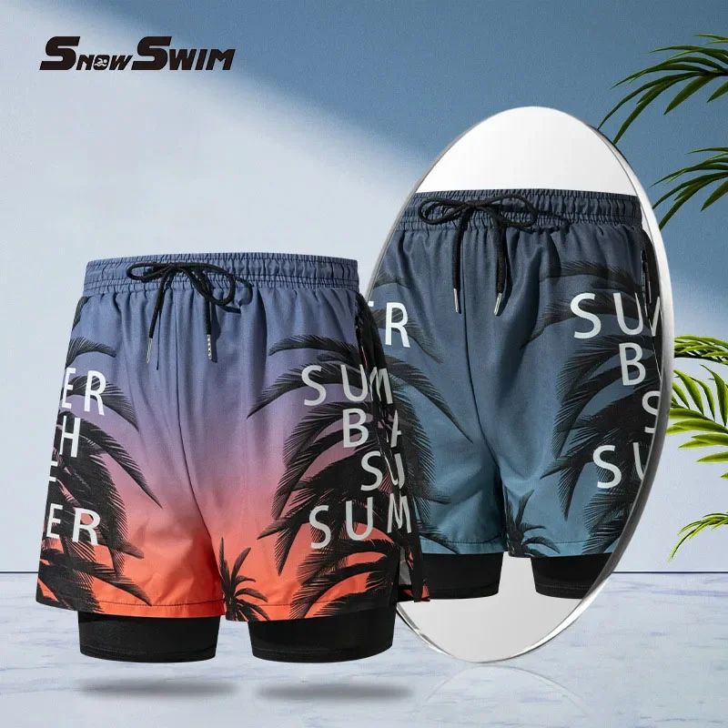 New Swim Trunks for Men Double - Saltwater Line recension och pris
